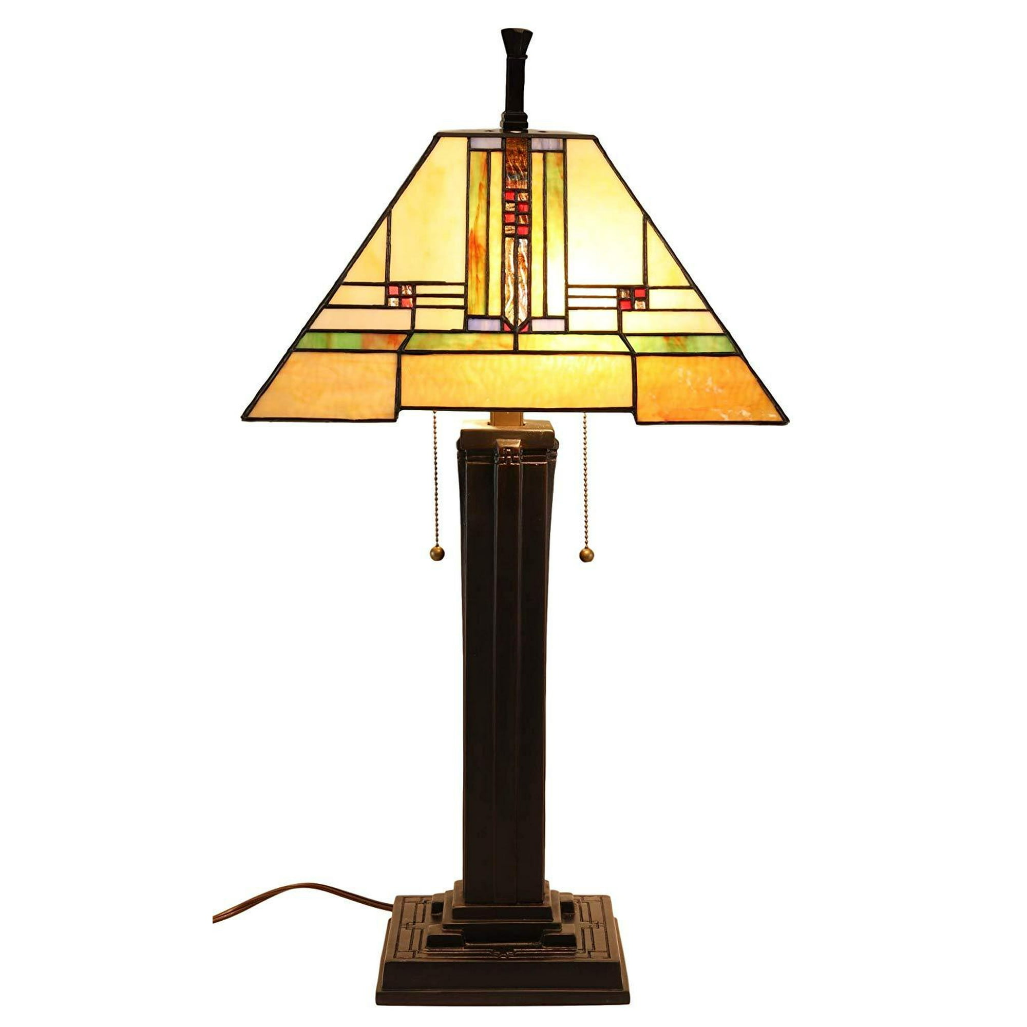 Ebros Gift Frank Lloyd Wright Mission, Mission Style Table Lamp Shades