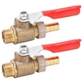 thumbnail image 1 of Ball Valve, Ball Valve Handle Not Easy Rust Anti-Slip Stainless Resistance  For Air Compressor Accessories, 1 of 8