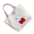 thumbnail image 4 of Lindo bolso de mano para bento, lindo bolso de mano con botón a presión para mujer, pequeño bolso de mano, lindo bolso de mano confiable y duradero, 4 of 12