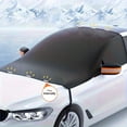 thumbnail image 4 of Magnetic Snow Cover for Car Windshield, Oxford Cloth Thickened Antifreeze Sunshade, Heat And Snow Protection, 4 of 6
