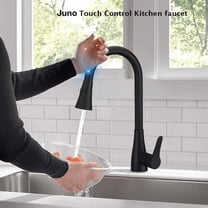Juno Oil Rubbed Bronze Kitchen Faucet Touch Control Water Saving Faucet