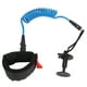 thumbnail image 1 of DEWIN 5,5mm 4 pies Paddle Board muñequera elástica TPU muñeca Surf Correa Stand Up Paddle Leash para Tabla de Surf(Azul), 1 of 5