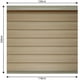 thumbnail image 4 of Persiana 1.20x2.50m Deco Beige Enrrollable, 4 of 4