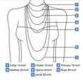 thumbnail image 7 of Set of 3 Layered Necklace for Women Paperclip Chain Stainless Steel 16, 20 and 24" Birthday Christmas Gifts for Women, 7 of 7