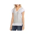 thumbnail image 1 of Vince Camuto Womens Cotton Slub T-Shirt, 1 of 2