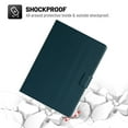 thumbnail image 6 of Dteck Folio Case for Samsung Galaxy Tab A7 10.4 inch (2020), Slim Fit Book Cover Design Multi-Angle Stand PU Leather Case Cover for Galaxy Tab A7 10.4" SM-T500 T505, Deep Green, 6 of 6