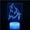 Style5, variant on YSTIAN 3D Wolf Lamp Illusion Led Night Light Color Change Desk Table Lamp Lion Toys Lights Christmas Gift for Kids Boys Room Decor DecoraciĂ³n De Dormitorio De Luz De Noche Led