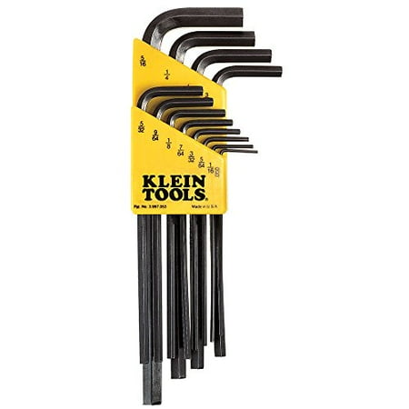 

Klein Tools LLK12 L-Style Hex Key Caddy Set 12-Piece