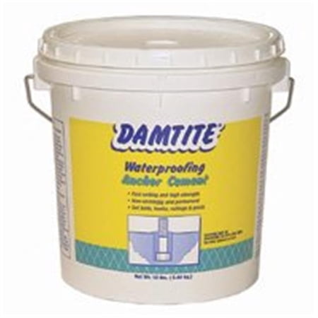 Damtite Waterproofing 8122 Waterproof Anchor Cement- 12 lb.