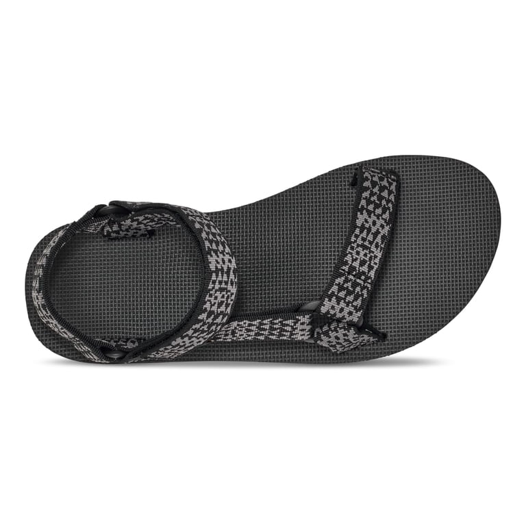 TEVA ORIGINAL UNIVERSAL SANDALS IN THE ETCHING BLACK COLORWAY SIZE 10 MAN Men main image 4