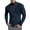 Navy, variant on NY Threads Men's Ribbed Turtleneck Slim Fit Pullover Casual Long Sleeves Basic Top, Large, Black