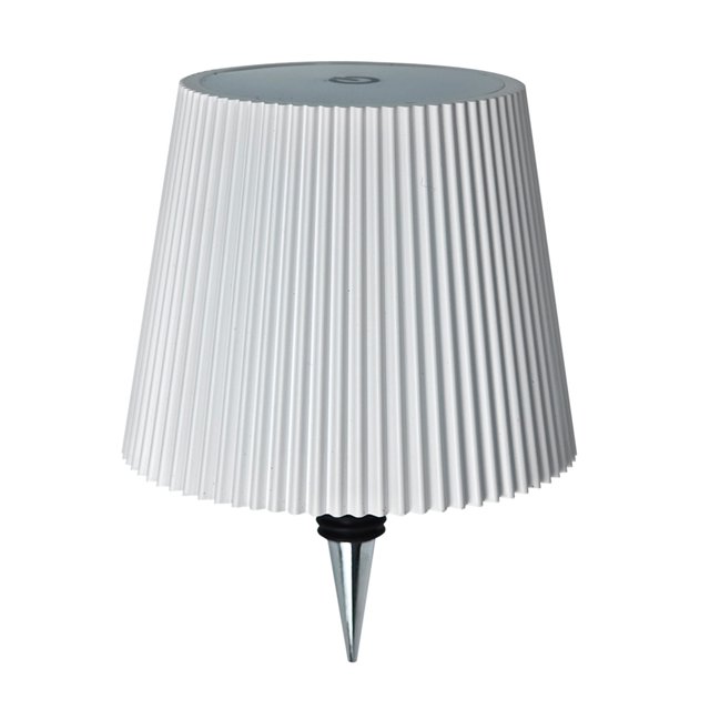 Lámpara Botella Inalámbrica Recargable 2000 MAh LED Vino 3 Colores Regulable () Blanco