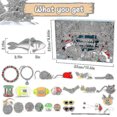 thumbnail image 2 of Cat Toy Advent Calendar 2022, 24pcs Interactive Kitten Toys Cat Collar Assortment Cat F, 2 of 3