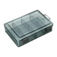 thumbnail image 4 of Almencla Bac de Rangement Organisateur de Vis Conteneur de Garage Boîte à Outils pour Ongles Perles Vis 8 Compartiments, 4 of 8