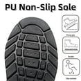 thumbnail image 4 of Men's Casual Loafer Breathe Business Slip On Non-Slip Soft Sole Shoe Comfort Lightweight Driving Travel Walking Flat Brown 10 US, 4 of 7