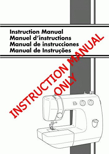 Brother Ls 30 Sewing Machine Owners Instruction Manual Walmart Com