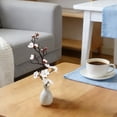 thumbnail image 5 of Artificial Plum Blossom Flower Branch, Cosmug Faux Floral Twig Sprig, Decorative Plant Pick, for Indoor Home Styling, Table Center Display and Vase Embellishment, White, 5 of 5