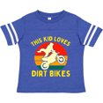 thumbnail image 3 of Inktastic This Kid Loves Dirt Bikes Motocross Boys Toddler T-Shirt, 3 of 5