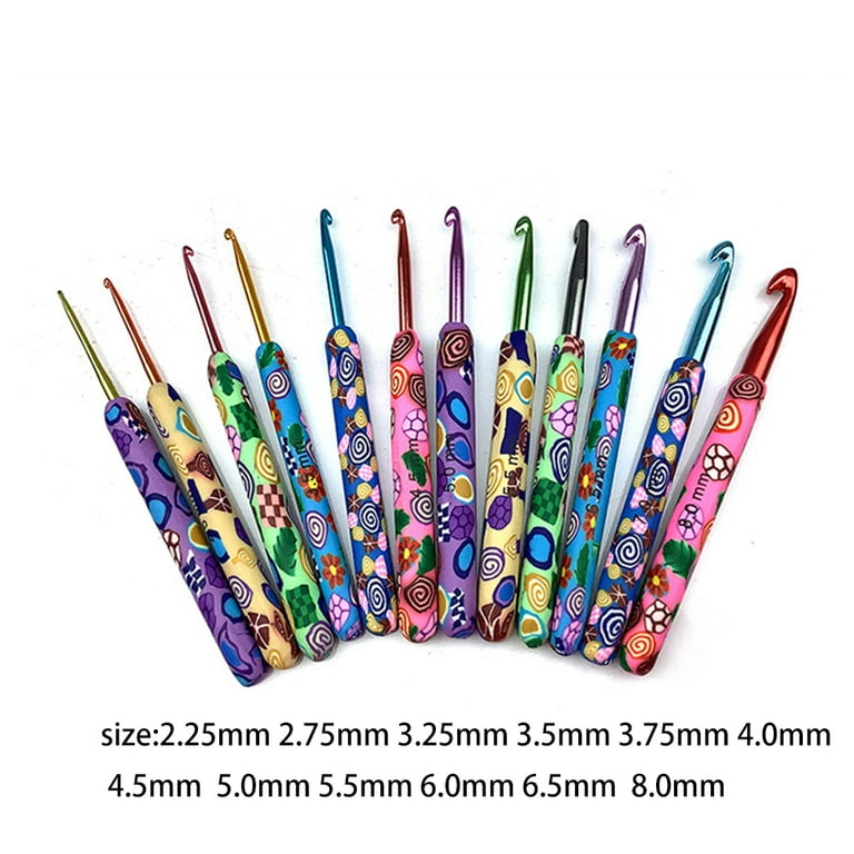 1Pack Size I / 5.5mm Crochet Hook Super Smooth & Ergonomic for Beginner and  A
