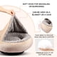 thumbnail image 2 of Cama para mascotas GASUR, cama pequeña para perros y gatos, con manta con capucha, 2 of 8