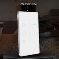 thumbnail image 3 of 10X Tuya Zigbee 3 Gang Dimmer Interruptor de Luz Tuya/Smart Life APP Control Remoto EE. UU. Control de Porcentaje de Interruptor Estándar de la UE (B), 3 of 3