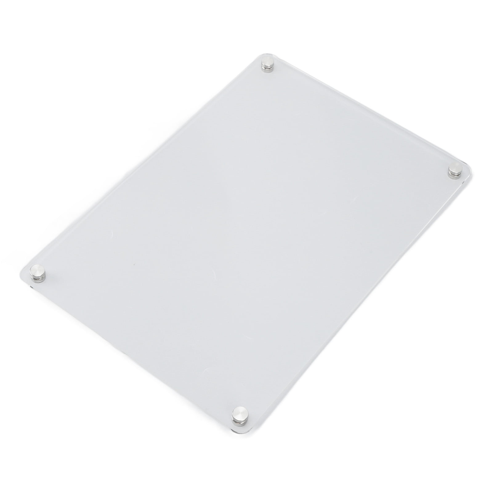 Clear Calendar Planning Board Reusable Magnetic Acrylic Wet Dry Erase Board for Refrigerator Blank Board