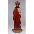 thumbnail image 3 of Sacred Heart of Jesus Christ Lord Catholic Religious Gift Colored Resin 24 Inch Large Gold Base Statue Figurine Sculpture, 3 of 4