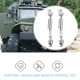 thumbnail image 5 of Eje impulsor del metal de los recambios del coche de Rc del camión de Ural para Henglong Wpl Ural, 5 of 5