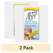 (2 pack) Ayr Baby Saline Nose Spray/Drops 30 mL Each