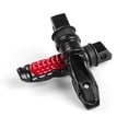 thumbnail image 3 of Bgsha 2Pcs Motorcycle Rear Passenger Foot Pegs General aluminum alloy Footrest, 3 of 9