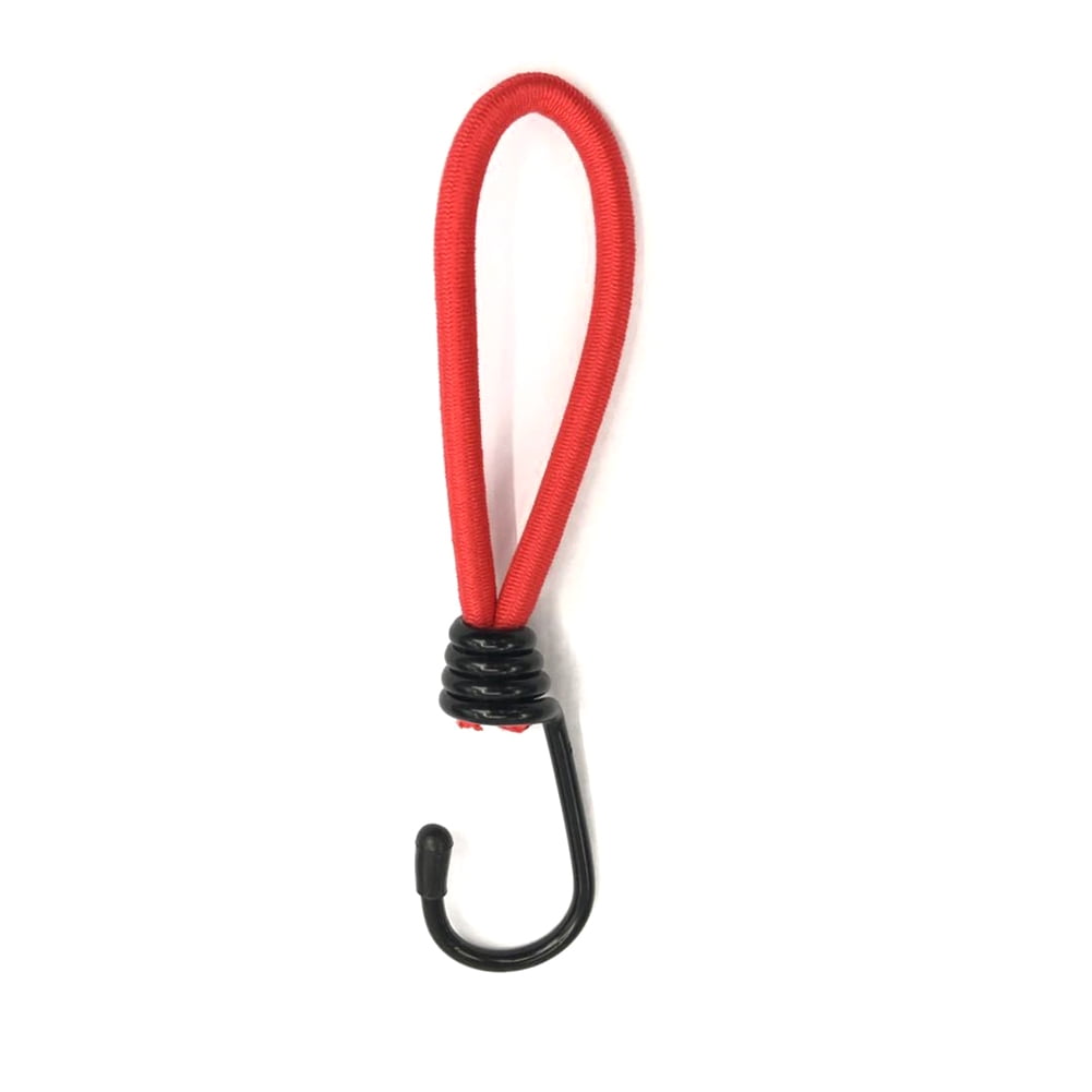 Outdoor Camping Tents Bungee Cord with Hook 15cm Elastic Rope Fixed