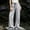 Gray, variant on ZZwxWA Womens Workout Sports Pants Elastic Waist Drawstring Loose Fit Trousers Stylish Running Outdoor Hiking Track Pant