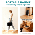 thumbnail image 5 of SHOUFTW Foldable Step Stool with Non-Slip Platform & Carry Handle, Heavy-Duty 1-Step Ladder with Anti-Skid Rubber Feet for Kitchen, RV, Truck & Indoor/Outdoor Use, 5 of 7