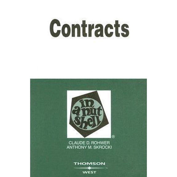 Pre-Owned Contracts in a Nutshell (Paperback) 0314169245 9780314169242