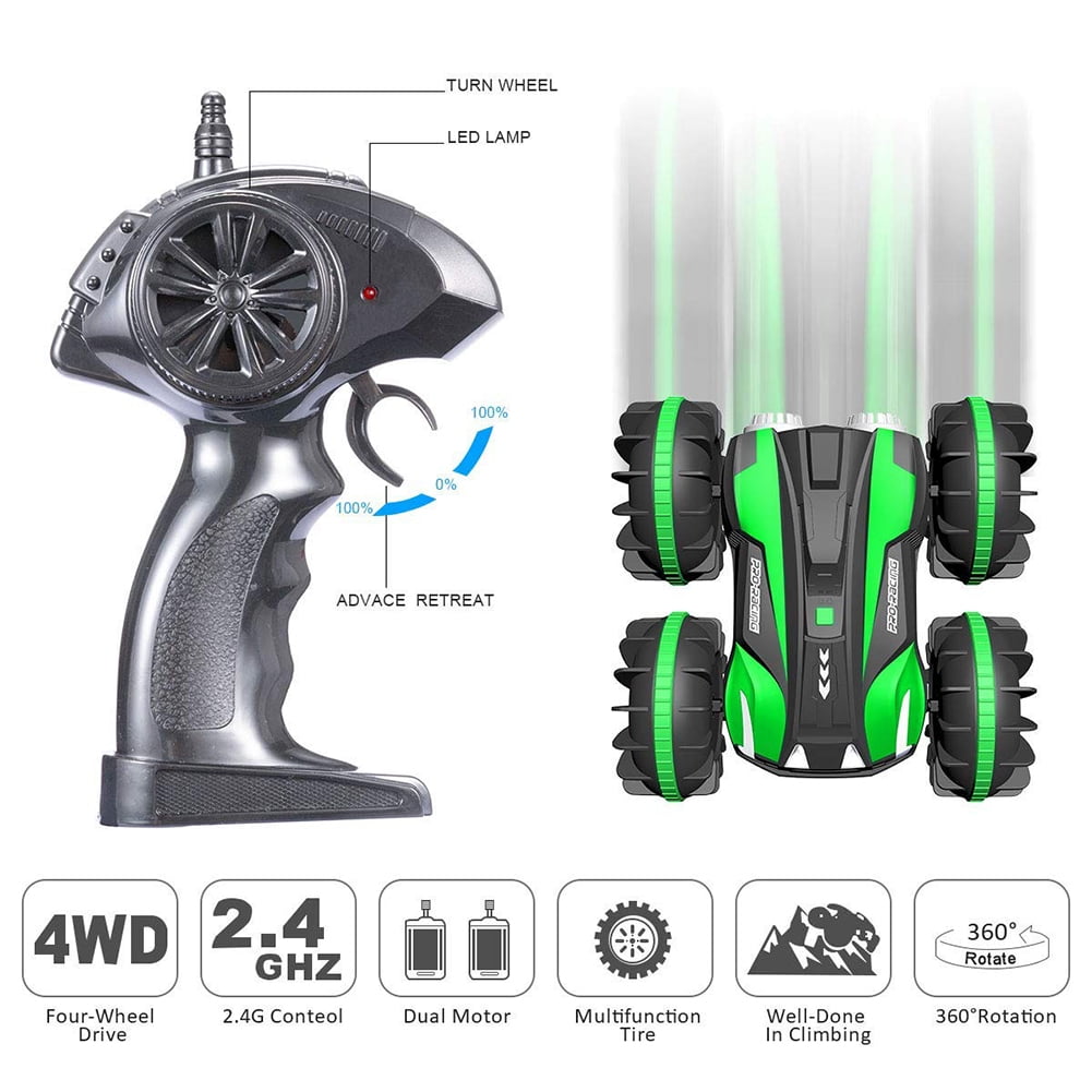 remote control truck and boat combo