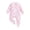 Pink, variant on Baby-Boys and Toddler Long Sleeve Zip-Front One Piece Footed Pajamas(Blue)