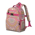 thumbnail image 2 of Cosmic Boho Mystic Spirituality Symmetry Elements Ethnic Student Backpack Adjustable Padded Straps Chest Buckle Lightweight Durable, 2 of 6