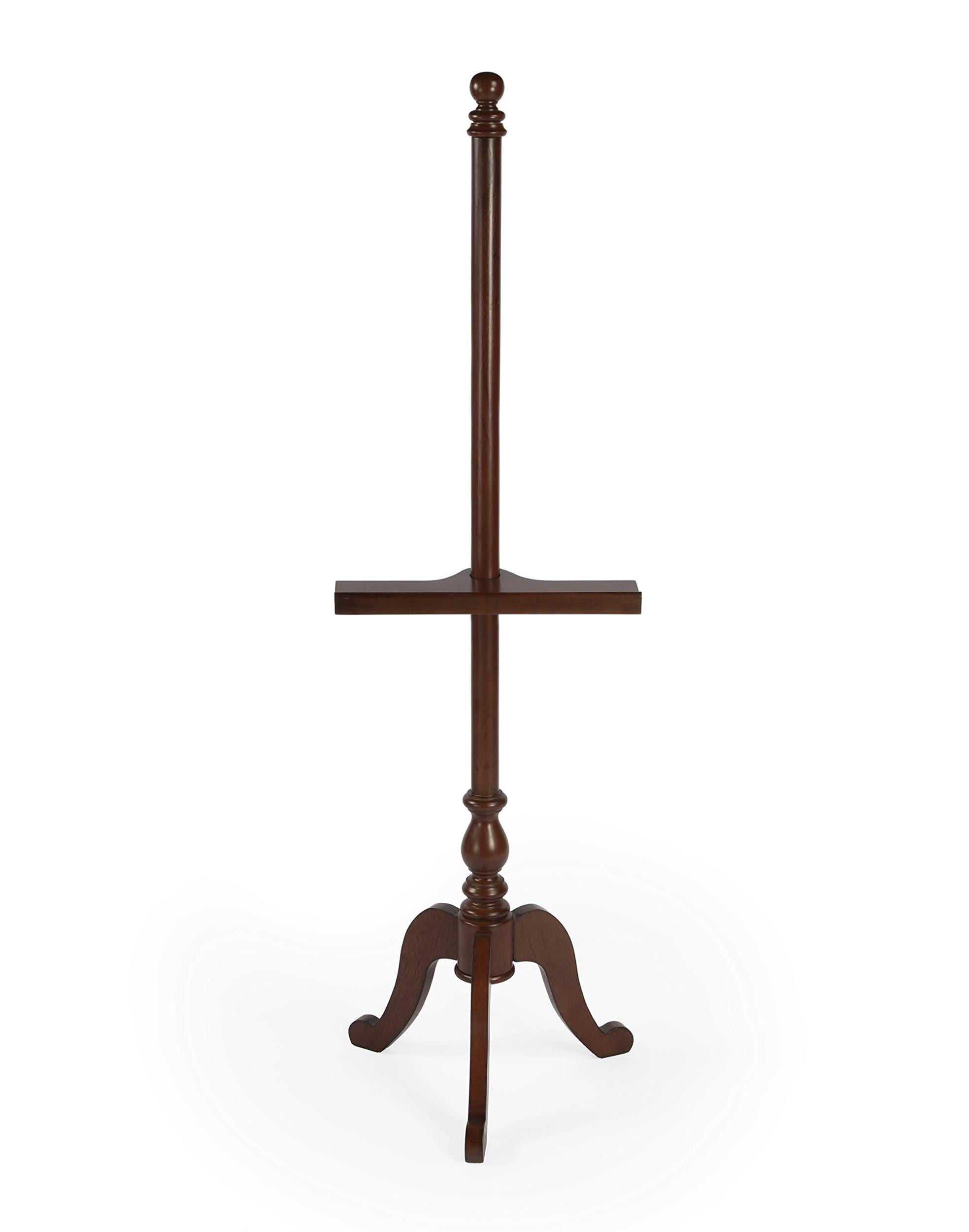 Beaumont Lane Wood Traditional Gallery Easel in Cherry Brown
