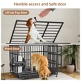 thumbnail image 3 of Jaula para perros VOWNER, resistente e indestructible, 48 pulgadas, para perros grandes, 3 of 7