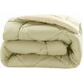 thumbnail image 2 of 1500 Collection Reversible Down Alternative Comforter, All-Season,,Twin,Twin XL, Sage/Cream, 2 of 3