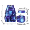 thumbnail image 2 of Backpack Set，Cute Backpack for Teens Women Daypacks Set With Lunch Bag and Pencil Case, 2 of 3