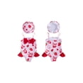 thumbnail image 2 of BemeyourBBs Toddler Baby Girl Swimsuit Infant Bathing Suit One-piece Swimsuits With Sun Hat Set Front Bow Rash Guard Spaghetti Strap Swimwear Summer Beach Wear, 2 of 9