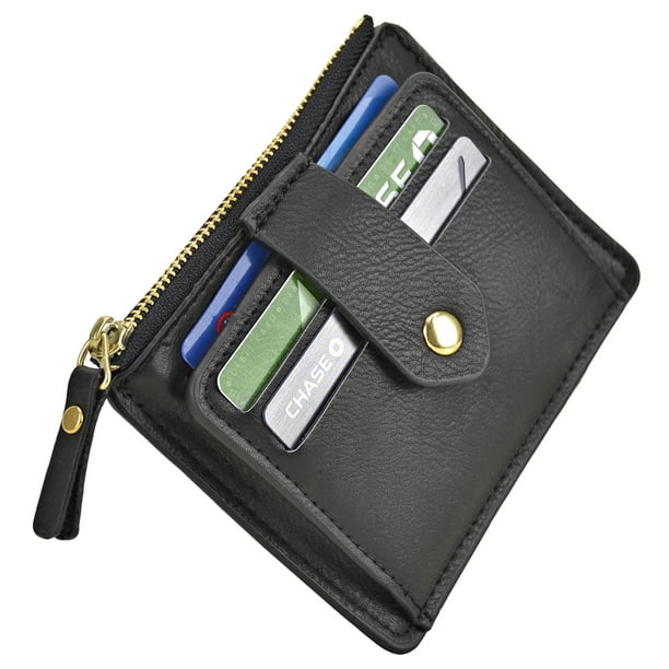 MKP MKP Womens Credit Card Holder Mini Front Pocket Wallet Coin Purse