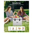 thumbnail image 6 of Portable Cooler 38 QT Insulated Hard Cooler 54 Can Capacity with Cup Holder Default, 6 of 9