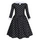 thumbnail image 2 of Vestido de miércoles Addams para niñas, vestido de fiesta Cosplay + bolsa + pelucas/vestido + bolsa/pelucas, disfraces de disfraces de 4 a 10 años, 2 of 3
