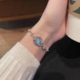thumbnail image 3 of Bonitas y creativas pulseras coloridas con cuentas de corazón y estrella para mujer, pulsera con melodía de dibujos animados Kuromi Hello Kitty Bestie, joyería, 3 of 4