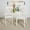 White, variant on SAFAVIEH Silio Classic Wood Solid Dining Parsons Chair, White (Set of 2)