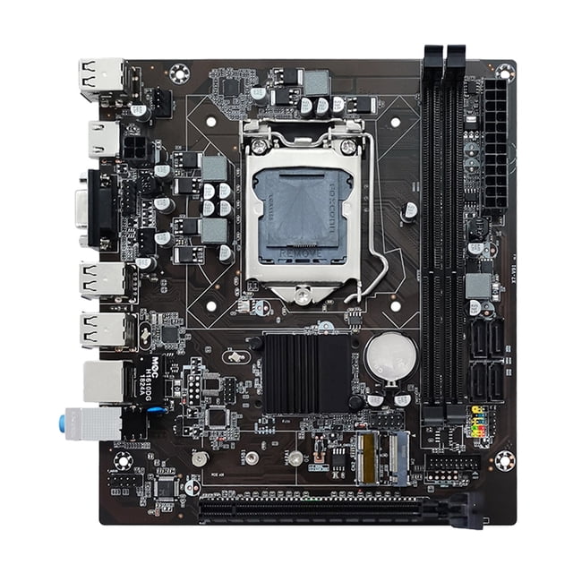FLhrweasw La Placa Base La Computadora H61 Es Compatible Con La Placa Base M.2 NVME LGA1155 PC DDR3 para I3 2130