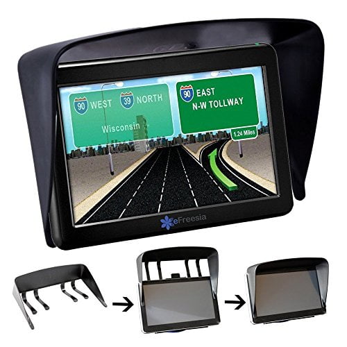 YueYueZou Universal 7" GPS Navigation Anti Glare Cover Sun Shade Visor
