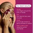 thumbnail image 4 of Cleanlogic Silicone Facial Scrubbers, Gentle Exfoliating Face Cleansers (2 Count), 4 of 8